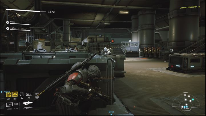In the next large room, you'll encounter a large group of Synths - Aliens Fireteam Elite: Breach - walkthrough - The only safe option - Aliens Fireteam Elite Guide