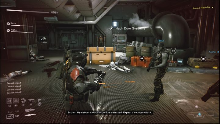 After defeating the enemies, go up - Aliens Fireteam Elite: Breach - walkthrough - The only safe option - Aliens Fireteam Elite Guide