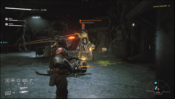 In this next battle, you'll be facing more powerful versions of enemies, including Warriors, and Praetorians (latter being even more powerful than former) - Aliens Fireteam Elite: Breach - walkthrough - The only safe option - Aliens Fireteam Elite Guide