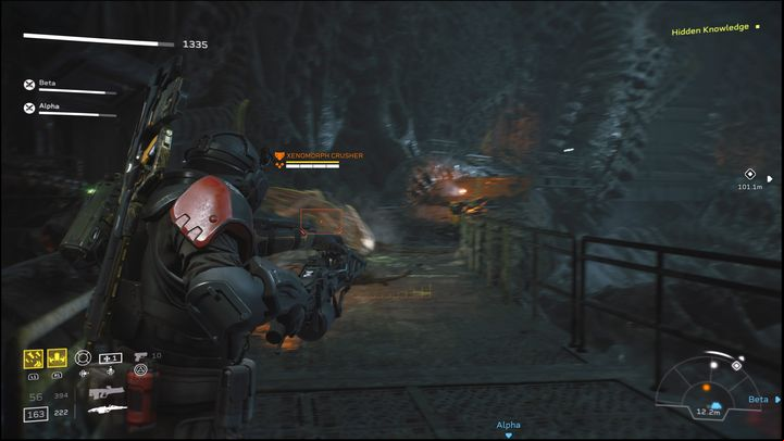 When going through a narrow corridor, you will encounter more Xenos - Aliens Fireteam Elite: Search - walkthrough - The only safe option - Aliens Fireteam Elite Guide