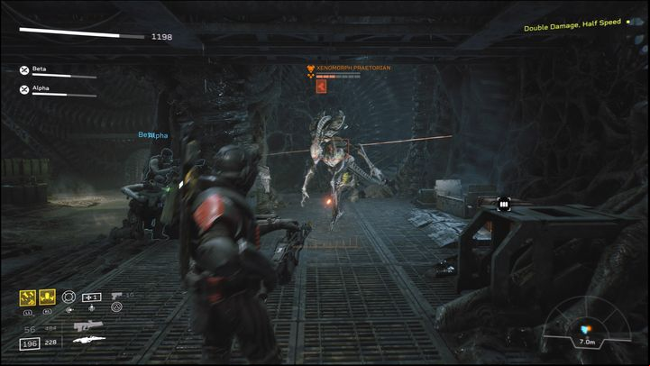 You will be attacked by much more dangerous opponents, such as Praetorians or Warriors - Aliens Fireteam Elite:Regicide - walkthrough - The only safe option - Aliens Fireteam Elite Guide