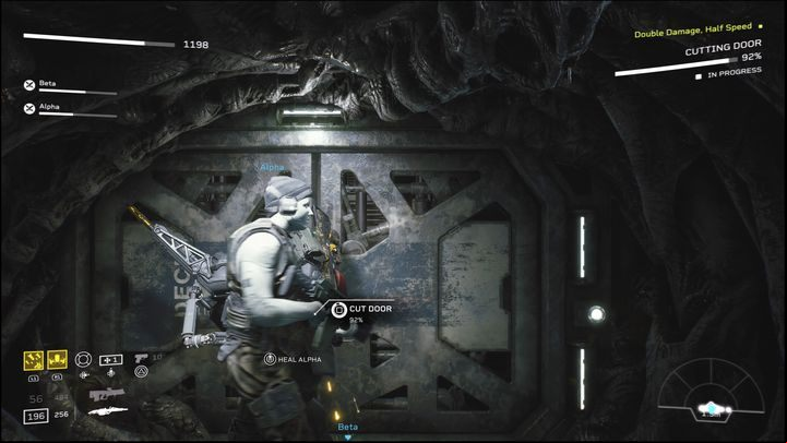 When you defeat the enemies, move on to the next room - Aliens Fireteam Elite:Regicide - walkthrough - The only safe option - Aliens Fireteam Elite Guide
