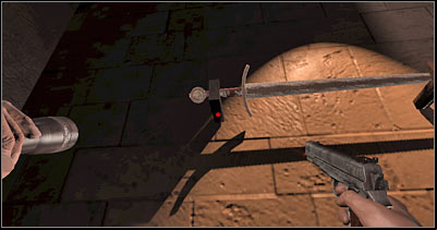 You've probably noticed the body of the guard during the cut-scene - Episode 5 Scene 4 - Episode 5 - Alone in the Dark - Game Guide and Walkthrough