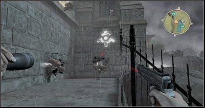 You may get closer to the entrance to the castle, however remain on the outside for the time being - Episode 7 Scene 4 - Part 2 - Episode 7 - Alone in the Dark - Game Guide and Walkthrough