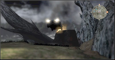 Once you've landed safely, exit your vehicle and use an explosive bottle to get rid of this root (screen) - Episode 8 Optional: Roots of evil - Part 2(1) - Episode 8 - Alone in the Dark - Game Guide and Walkthrough