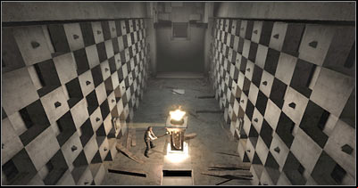 Drop the stick and start RUNNING towards a new platform (screen) - Episode 8 Scene 2 part 2 - Episode 8 - Alone in the Dark - Game Guide and Walkthrough