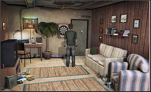 Go to the living room (Nova was previously using a radio there) and then to the kitchen - Take a rest - Day 1 - Alpha Polaris - Game Guide and Walkthrough