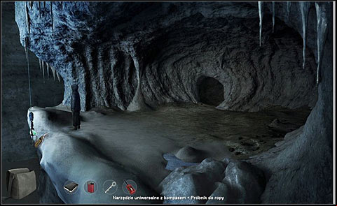 Now use the multitool and detach an oil container from the probe - Find answers in a cave - Day 3 - Alpha Polaris - Game Guide and Walkthrough