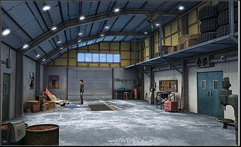 Go to the garage where youll notice Tullys misshapen tent - Investigate the situation - Day 4 - Alpha Polaris - Game Guide and Walkthrough