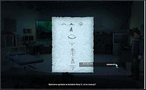 The lowest symbol no I (click it with RMB) looks like interlocking V-shapes - Save Nova - Night 4 - Alpha Polaris - Game Guide and Walkthrough