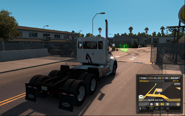 Once you pick an order, click on set GPS - Consignment - Job market - American Truck Simulator - Game Guide and Walkthrough