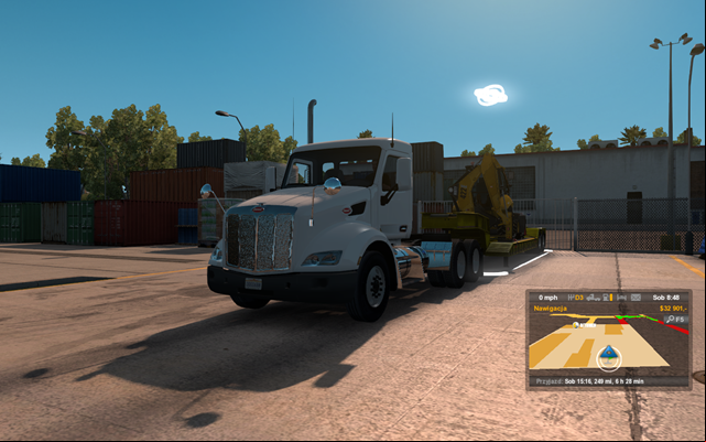 You will find the trailer at the company premises - it is your order - Consignment - Job market - American Truck Simulator - Game Guide and Walkthrough