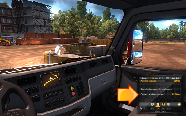 A driver is a human being and he needs to rest - Using gas stations; driver resting - Driving your truck across the States - American Truck Simulator - Game Guide and Walkthrough