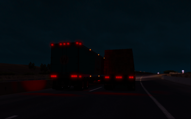 On a highway it is not a problem to overtake someone when you have two or three lanes available - Overtaking; indicators - Driving your truck across the States - American Truck Simulator - Game Guide and Walkthrough