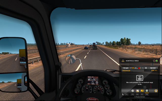 There are inspections of the weight of the cargo you transport in American Truck Simulator - Gates, traffic jams, balances - Game world - American Truck Simulator - Game Guide and Walkthrough