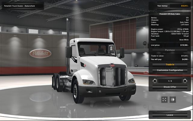 Use arrows to see all available models - Buying a truck - Truck dealers - American Truck Simulator - Game Guide and Walkthrough