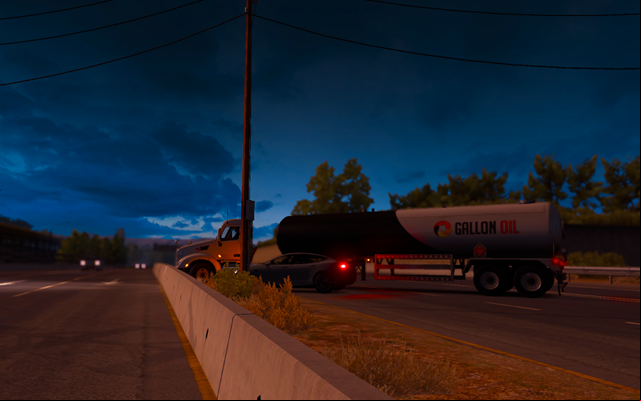 But sometimes other things happen - Accident and calling emergency services - Driving your truck across the States - American Truck Simulator - Game Guide and Walkthrough