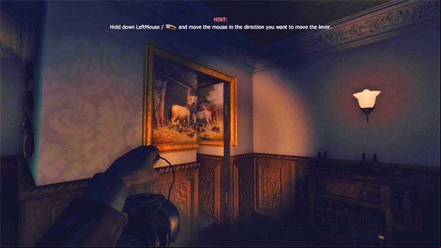 Reach the end of the next corridor and open the ajar door - The Residence - Part One | Walkthrough - Walkthrough - Amnesia: A Machine for Pigs Game Guide