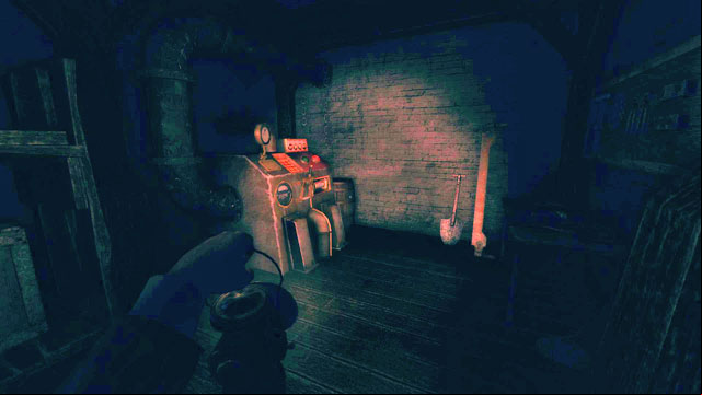 Yet another machine to repair. - The Basement | Walkthrough - Walkthrough - Amnesia: A Machine for Pigs Game Guide