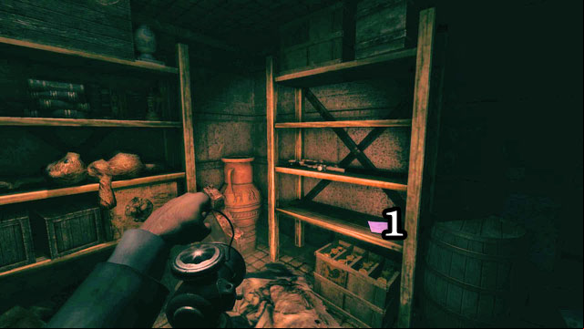 After you cross the Holding Pens age, you will reach a cargo lift - Liquid Mixer | Collectibles - Collectibles - Amnesia: A Machine for Pigs Game Guide