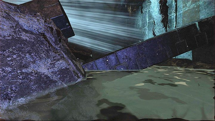 When escaping from the factory and avoiding the ghosts, that you can enter water reservoirs - Amnesia Rebirth: The Lower Factory - walkthrough - Walkthrough - Amnesia Rebirth Guide