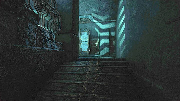 Use the stairs after going through a few smaler rooms (the picture above) - Amnesia Rebirth: The Tower - walkthrough - Walkthrough - Amnesia Rebirth Guide