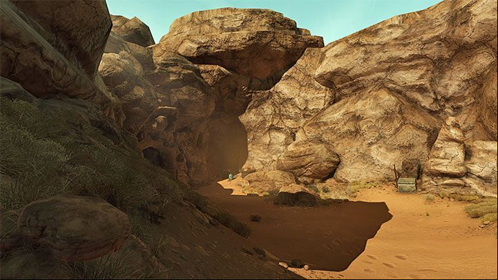 The path leading to the cave is near the plane (screenshot 1) - Amnesia Rebirth: The Cassandra - walkthrough, secrets - Walkthrough - Amnesia Rebirth Guide