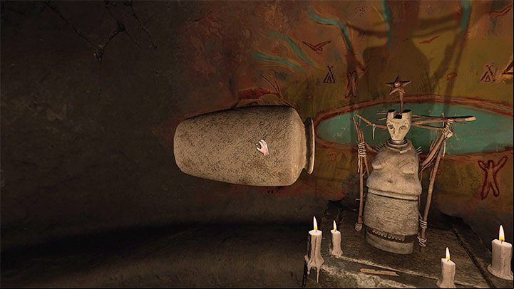 You have to jump over the chest located a bit further - Amnesia Rebirth: The Caves - walkthrough, secrets - Transition description - Amnesia Rebirth Guide