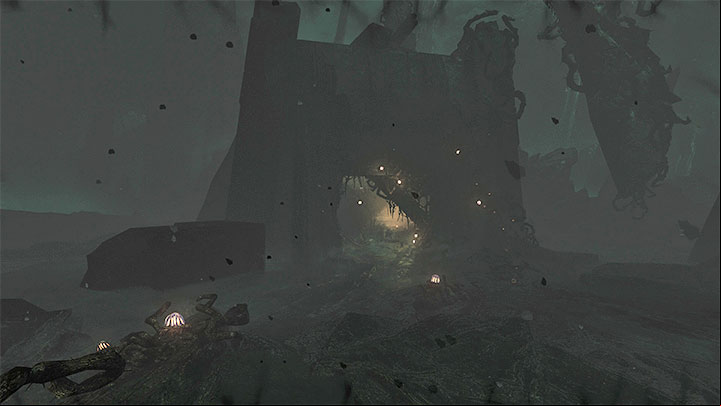 Keep going and then slide down - Amnesia Rebirth: The Dark World - walkthrough, secrets - Transition description - Amnesia Rebirth Guide