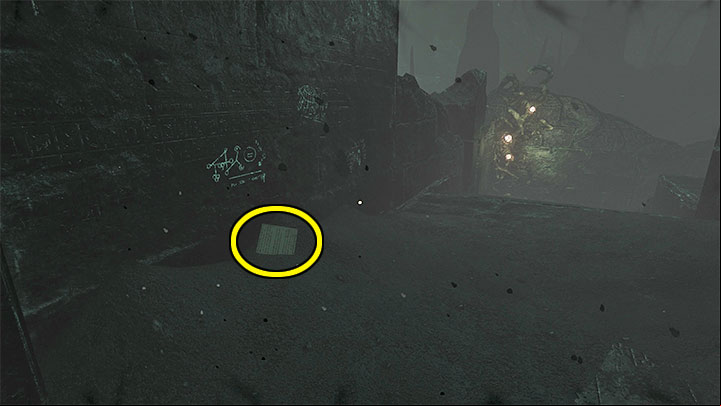 Exit the building and go slightly left - Amnesia Rebirth: The Dark World - walkthrough, secrets - Transition description - Amnesia Rebirth Guide