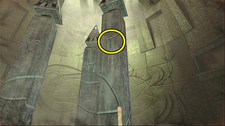 Now approach the right pillar - Amnesia Rebirth: The Chamber of Pillars - walkthrough, secrets - Walkthrough - Amnesia Rebirth Guide