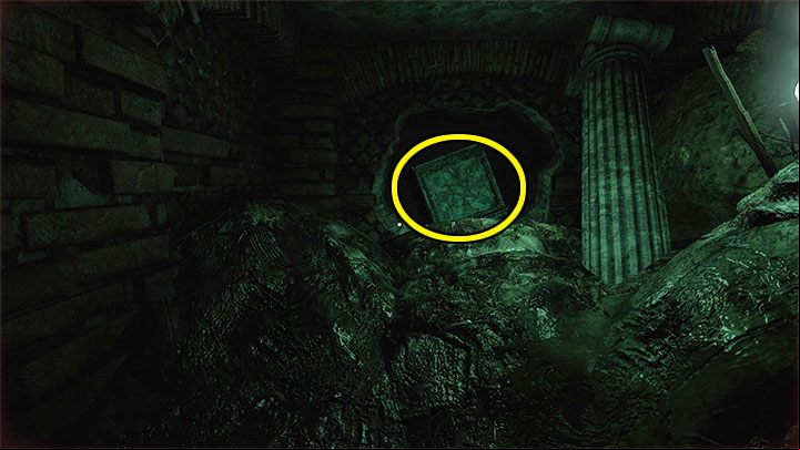 The heroine has to squeeze through another very narrow ages - Amnesia Rebirth: The Catacombs - walkthrough, secrets - Walkthrough - Amnesia Rebirth Guide