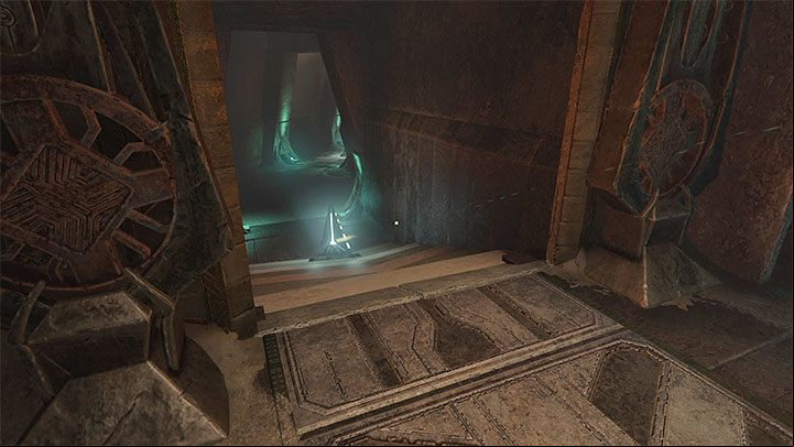 The pyramids are used to create connections and the key here is that each of them is "within range" - Amnesia Rebirth: The Theater - walkthrough, secrets - Walkthrough - Amnesia Rebirth Guide