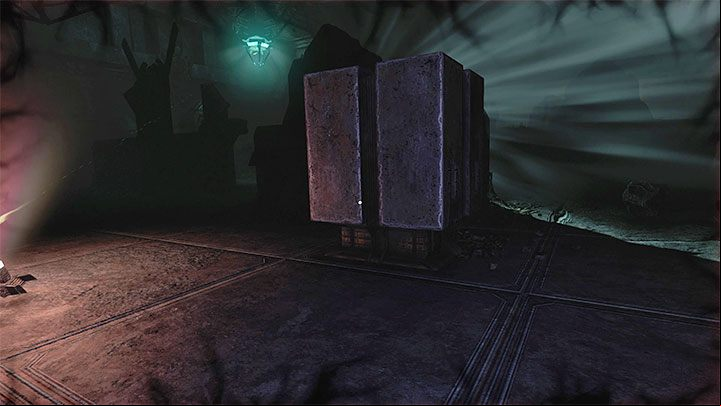 You have to carry the pyramid towards the rooms that you visited at the beginning of the chapter - Amnesia Rebirth: The Laboratory - walkthrough, secrets - Walkthrough - Amnesia Rebirth Guide