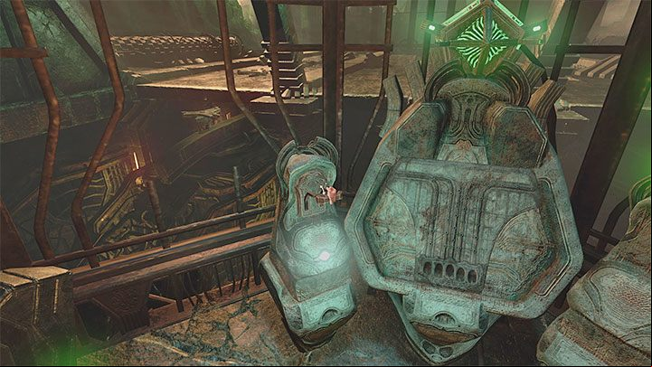 Reach the lever shown in the picture - Amnesia Rebirth: The Laboratory - walkthrough, secrets - Walkthrough - Amnesia Rebirth Guide