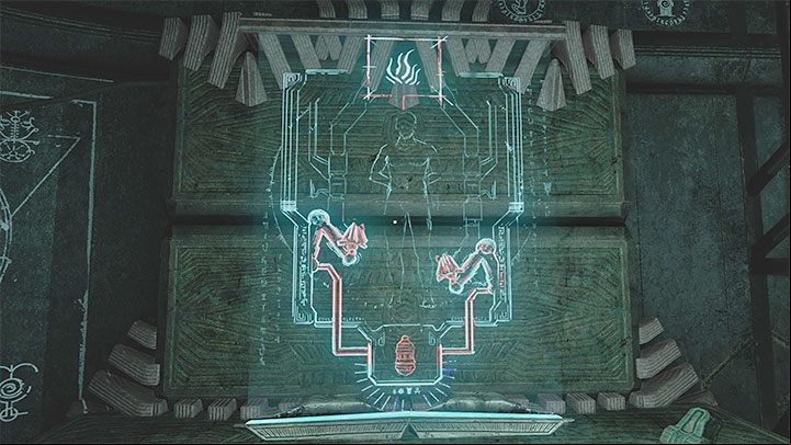 The second diagram is marked with the flames icon - Amnesia Rebirth: The Laboratory - walkthrough, secrets - Walkthrough - Amnesia Rebirth Guide