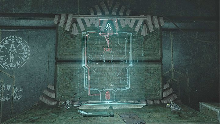 The third diagram is marked with a drop icon - Amnesia Rebirth: The Laboratory - walkthrough, secrets - Walkthrough - Amnesia Rebirth Guide