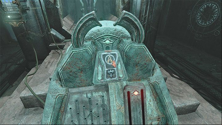You also need to find the second item with the drop icon, shown in picture 1 - Amnesia Rebirth: The Laboratory - walkthrough, secrets - Walkthrough - Amnesia Rebirth Guide