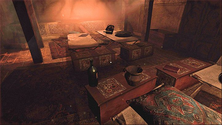 While exploring the central rooms on the lower level of the fort, you can find an oblong chest containing matches - Amnesia Rebirth: The Fortress - walkthrough, secrets - Walkthrough - Amnesia Rebirth Guide