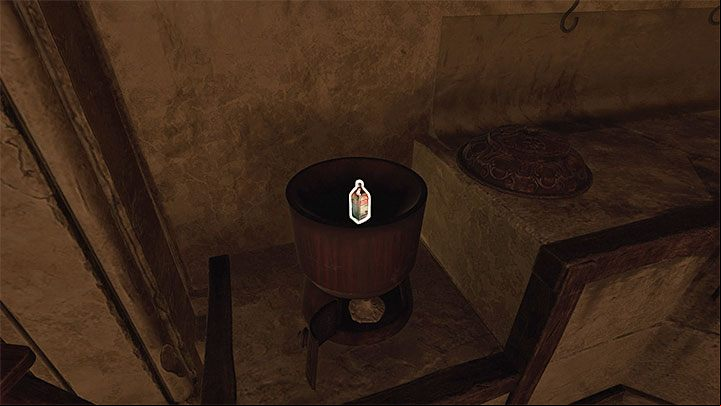 Go back to the room where you obtained the milled charcoal earlier - Amnesia Rebirth: The Arsenal - walkthrough, secrets - Transition description - Amnesia Rebirth Guide
