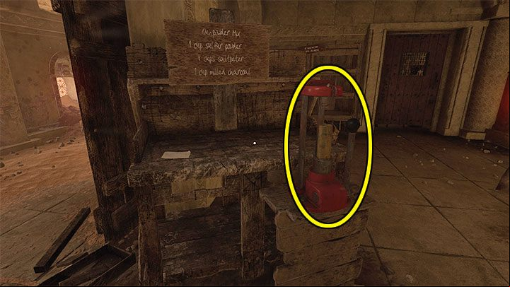 Now you have to return to the first workbench - Amnesia Rebirth: The Arsenal - walkthrough, secrets - Transition description - Amnesia Rebirth Guide