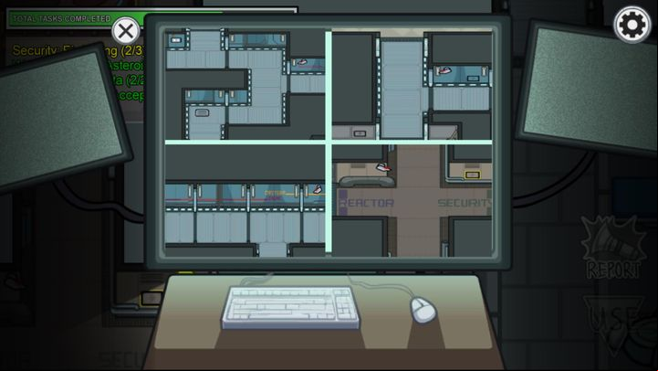 There are rooms in Among Us that can be viewed through cameras - Among Us: Beginners Guide & Tips - Basics - Among Us Guide