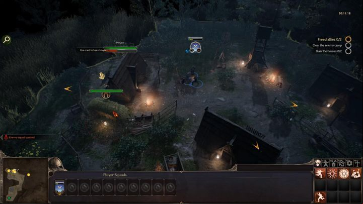 Go east from the camp - to a village - Rebuilding Forces, Ulf Ironbeard - Viking Walkthrough - Ulf Ironbeard - Ancestors Legacy Game Guide