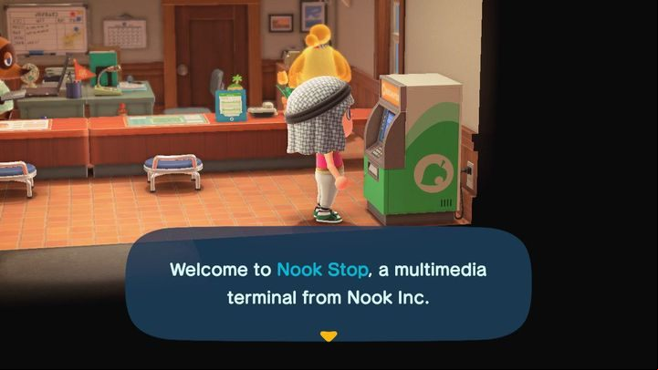 Visit Nook Stop and buy upgrades. - ACNH: Beginners Guide - Basics - Animal Crossing New Horizons Guide