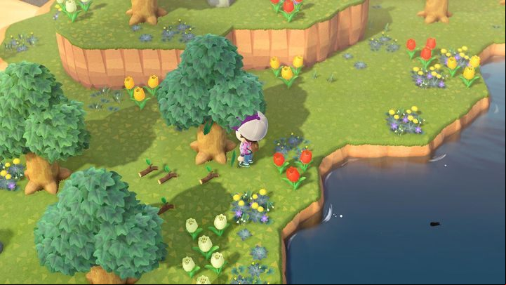 Sometimes you can see more by looking from above. - ACNH: Beginners Guide - Basics - Animal Crossing New Horizons Guide