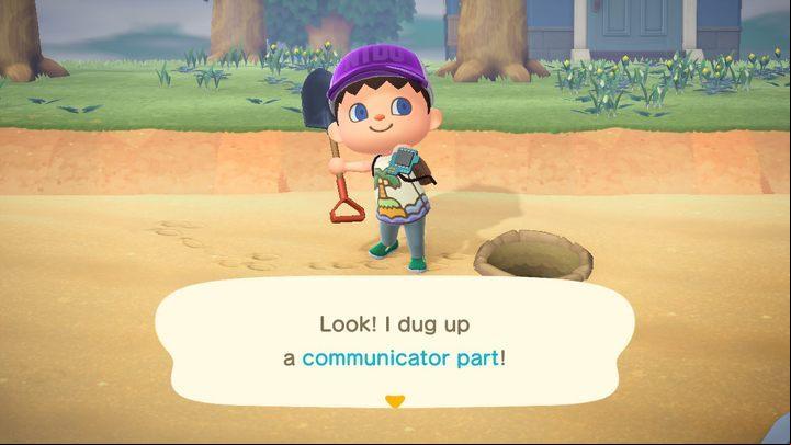 If you help Gulliver 30 times (and considering the fact that he appears on our island about once a week, it can take you at least half a year), you will receive a recipe for a golden shovel from him - ACNH: Gulliver - how to help, what to do? Rewards - Characters visiting the island - Animal Crossing New Horizons Guide