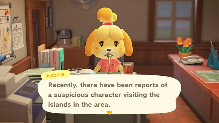 At Isabelles, you can check the rating of your island. - ACNH: Island rating - how to raise? 5-star island rating, tips - Gameplay mechanics - Animal Crossing New Horizons Guide