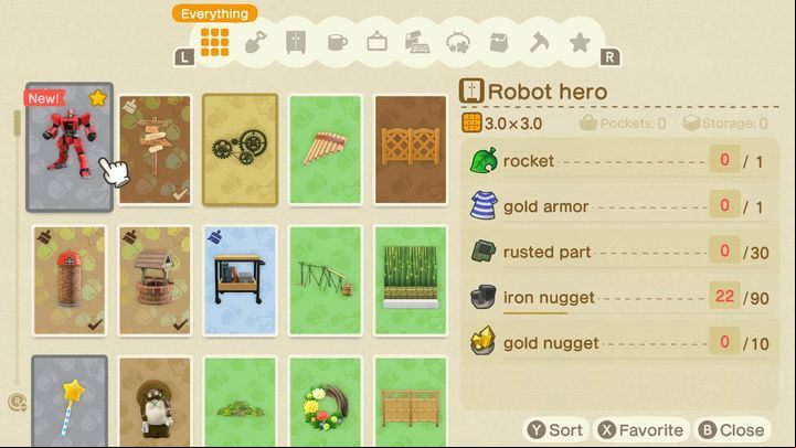 Yes, creating this robot is a challenge that would take weeks. - ACNH: Crafting Guide - Basics - Animal Crossing New Horizons Guide
