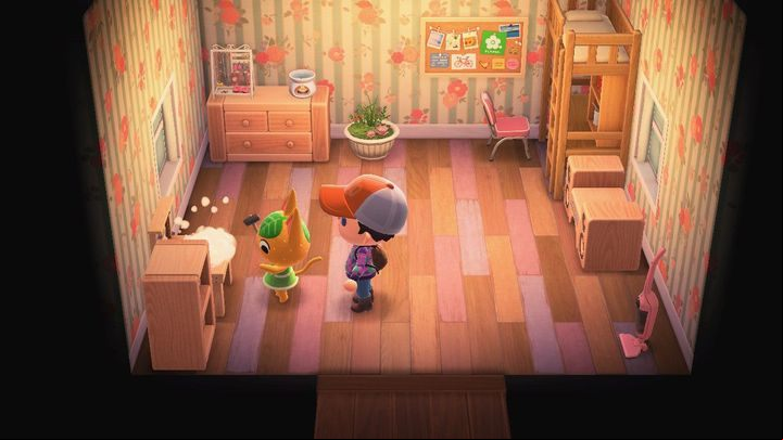 Someons is going to share a new DIY recipe with me. - ACNH: Crafting Guide - Basics - Animal Crossing New Horizons Guide