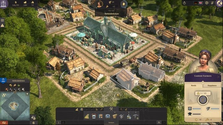 The first stage of the gameplay is easy - Anno 1800: 5 steps to build an epic empire - City management - Anno 1800 Game Guide